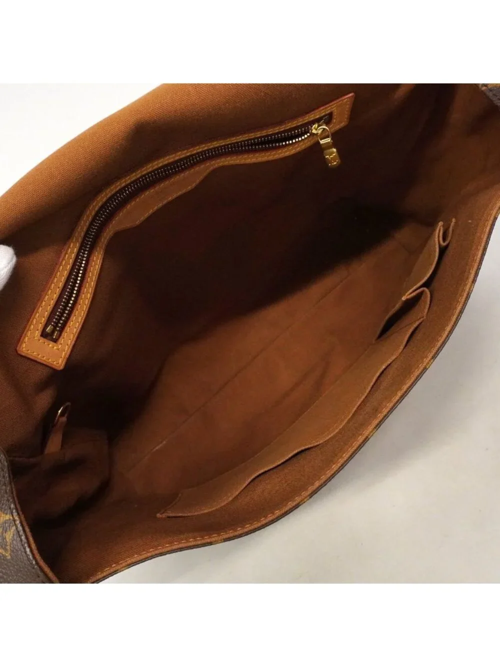 Louis Vuitton Shoulder Bag Monogram Abbesses Brown